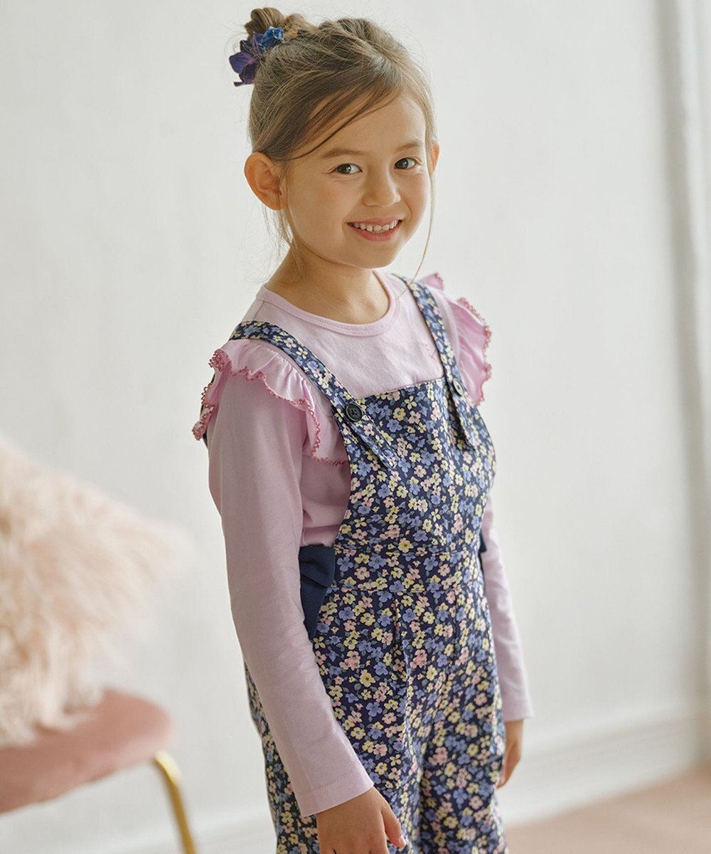 組曲 KIDS 【110-140cm】プチフルール カットソー 