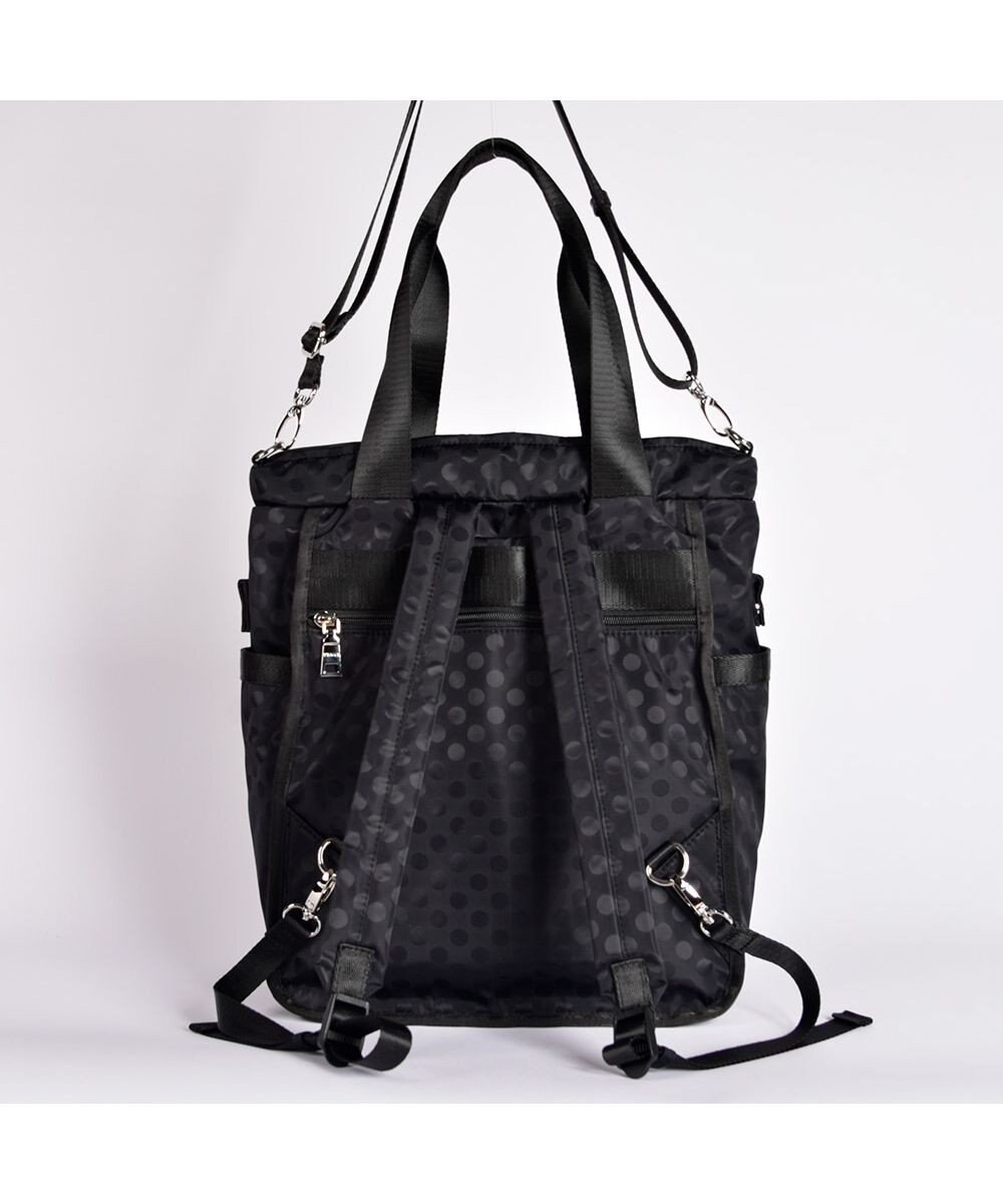 Y'SACCS 【PEANUTSコラボ】SNOOPY（スヌーピー） Polka Dots 3WAYリュック 