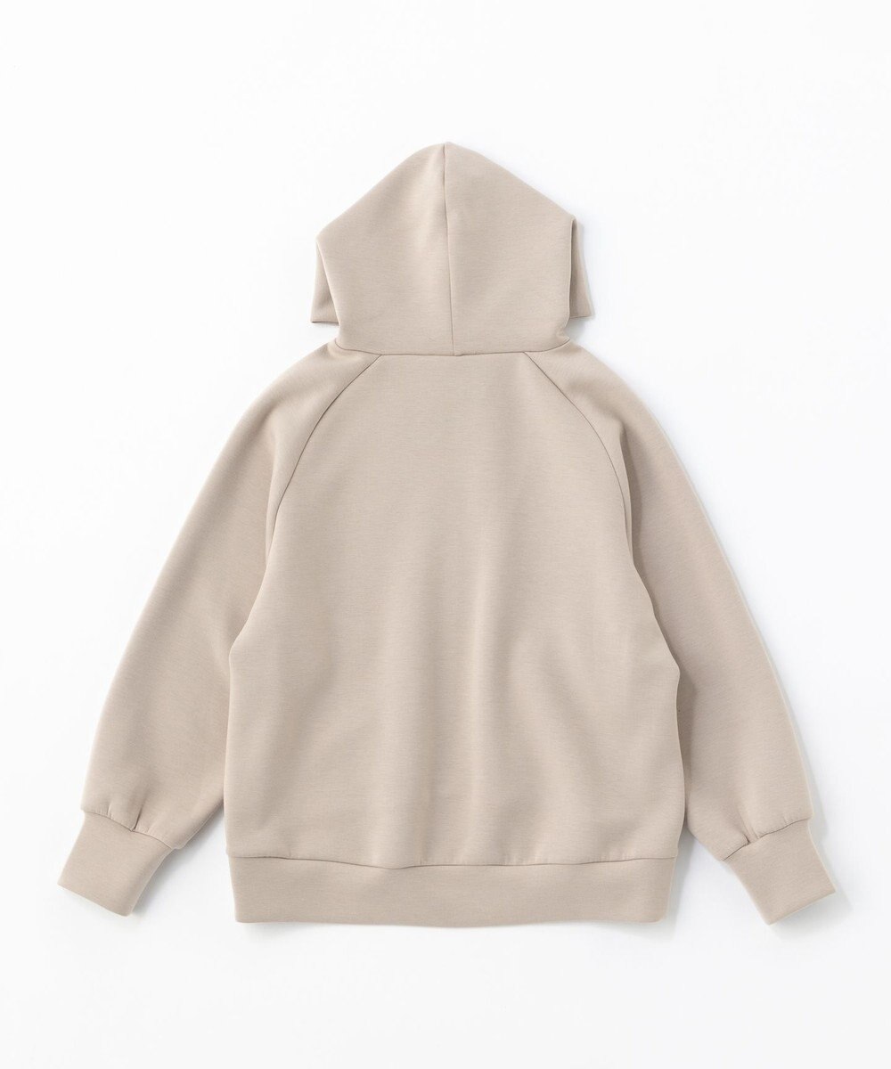 UNFILO L 【洗える】ダブルフェイス サイドZIPフーディ 