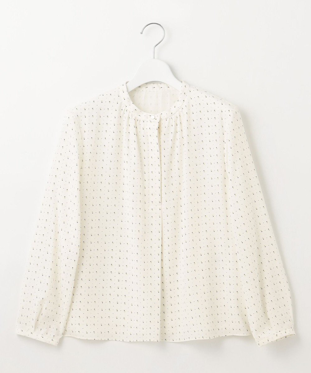 J.PRESS LADIES 幾何プリント カットソー 