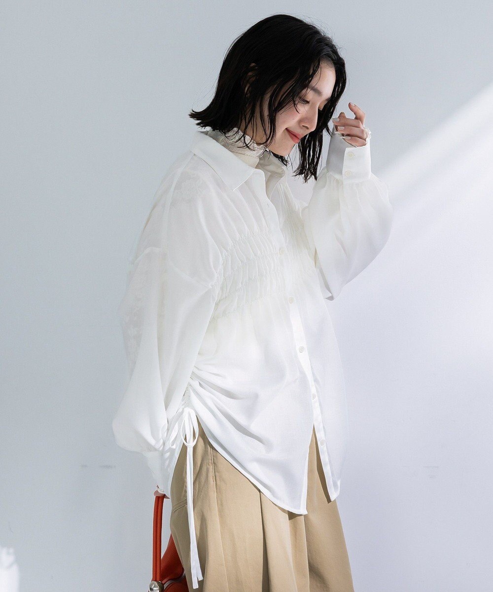 Green Parks 脇シャーリングシャツ 