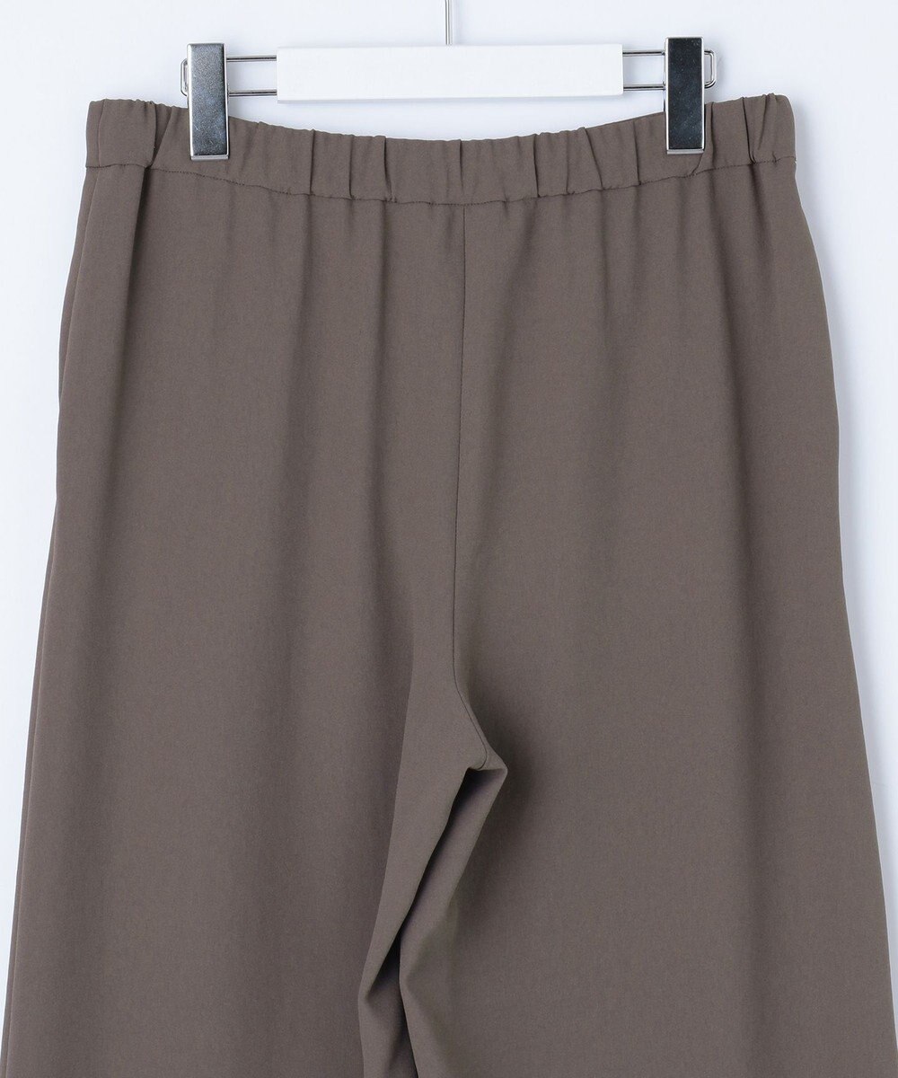 J.PRESS LADIES L 【洗える】バックサテンジョーゼット リラックス パンツ 