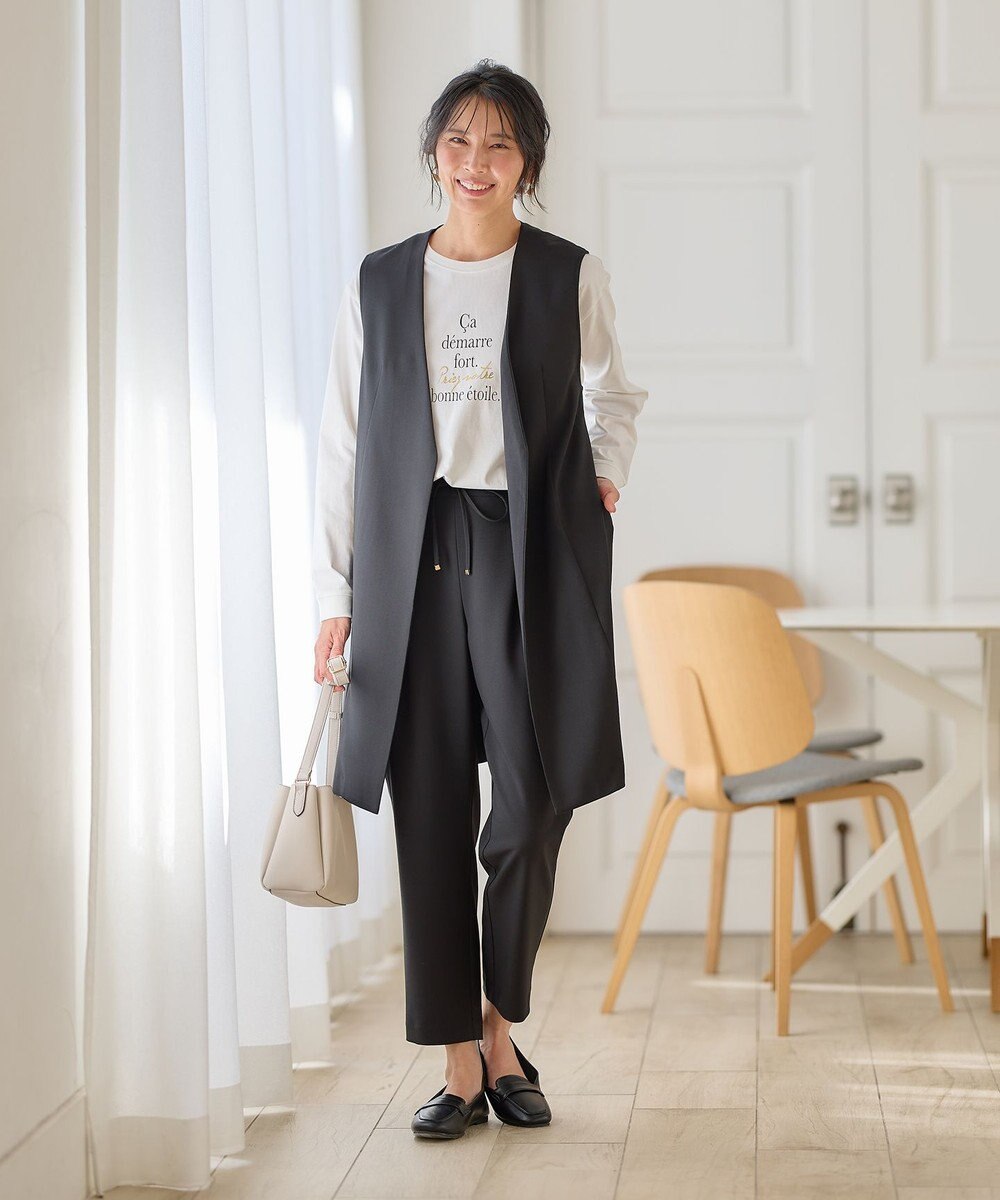 ANY L ロゴロングTシャツ 