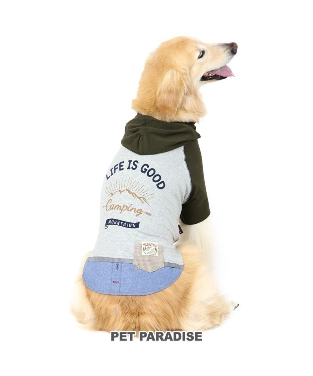 犬 服 春夏 パーカー 中 大型犬 リフレクト カーキ ドッグウエア ドッグウェア イヌ おしゃれ かわいい Pet Paradise ファッション通販 公式通販 オンワード クローゼット