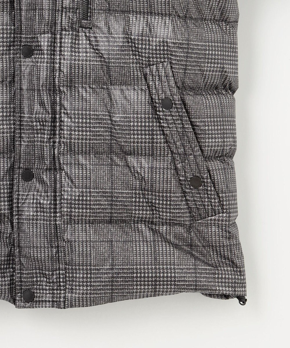 JOSEPH ABBOUD 【撥水/フード取り外し可/ダウン】パウダータフタ ダウン ブルゾン 