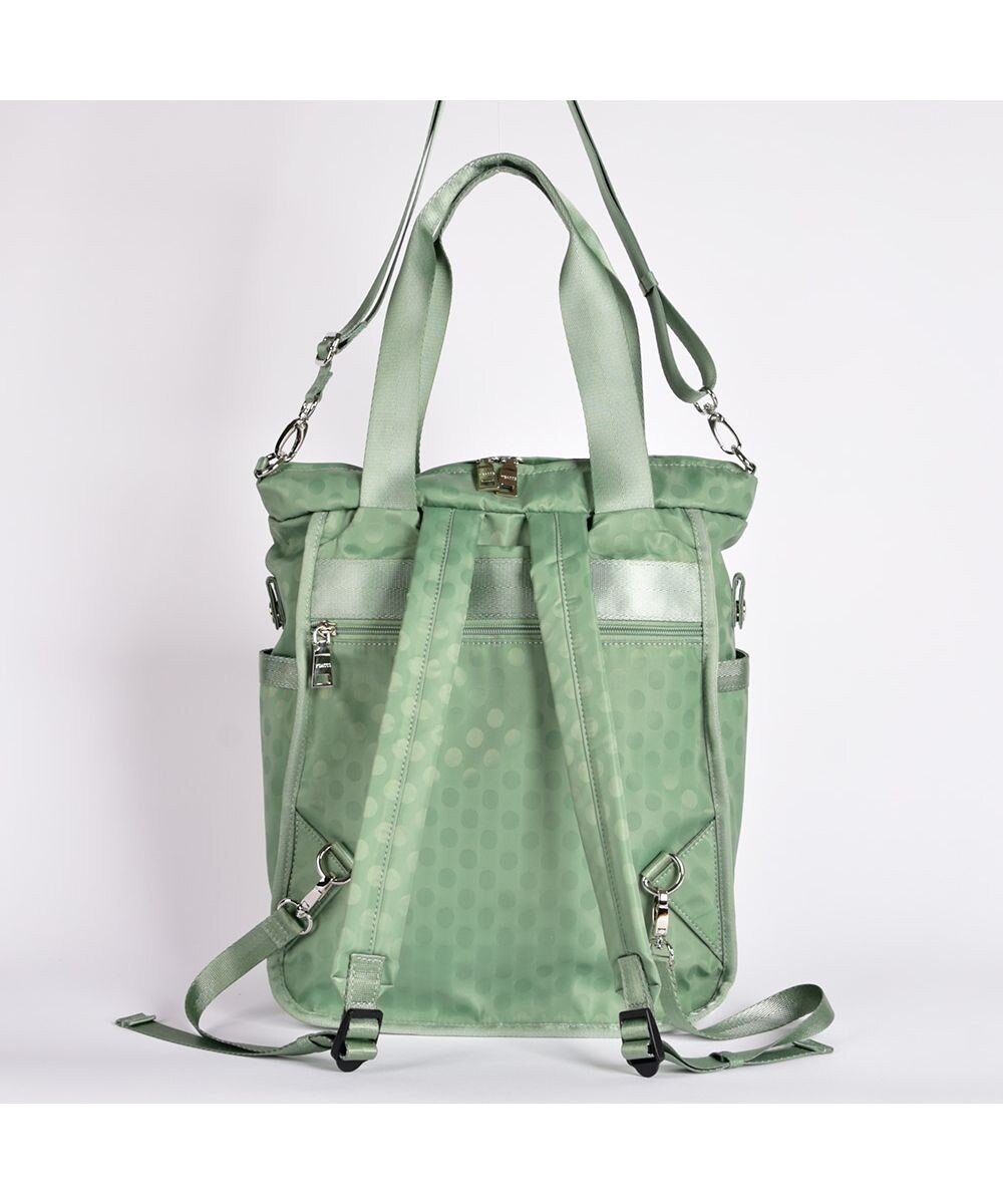 Y'SACCS 【PEANUTSコラボ】SNOOPY（スヌーピー） Polka Dots 3WAYリュック 