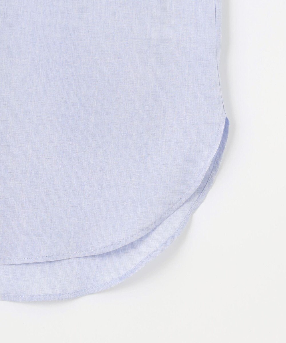 J.PRESS LADIES L 【洗える】ラミーポプリン ティアード ブラウス 