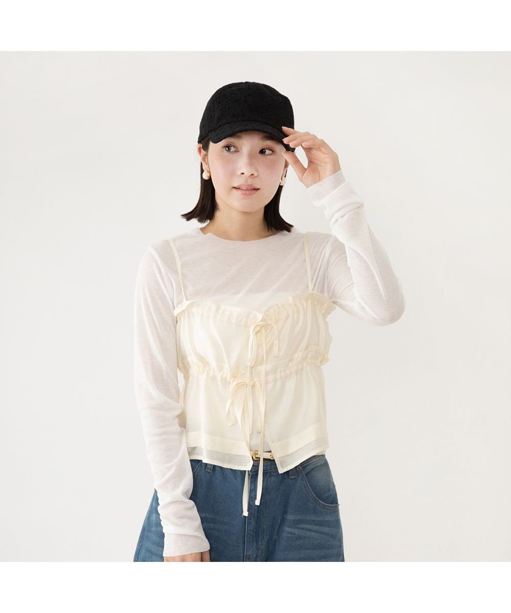 林八百吉商店 un chapeau レースキャップ 