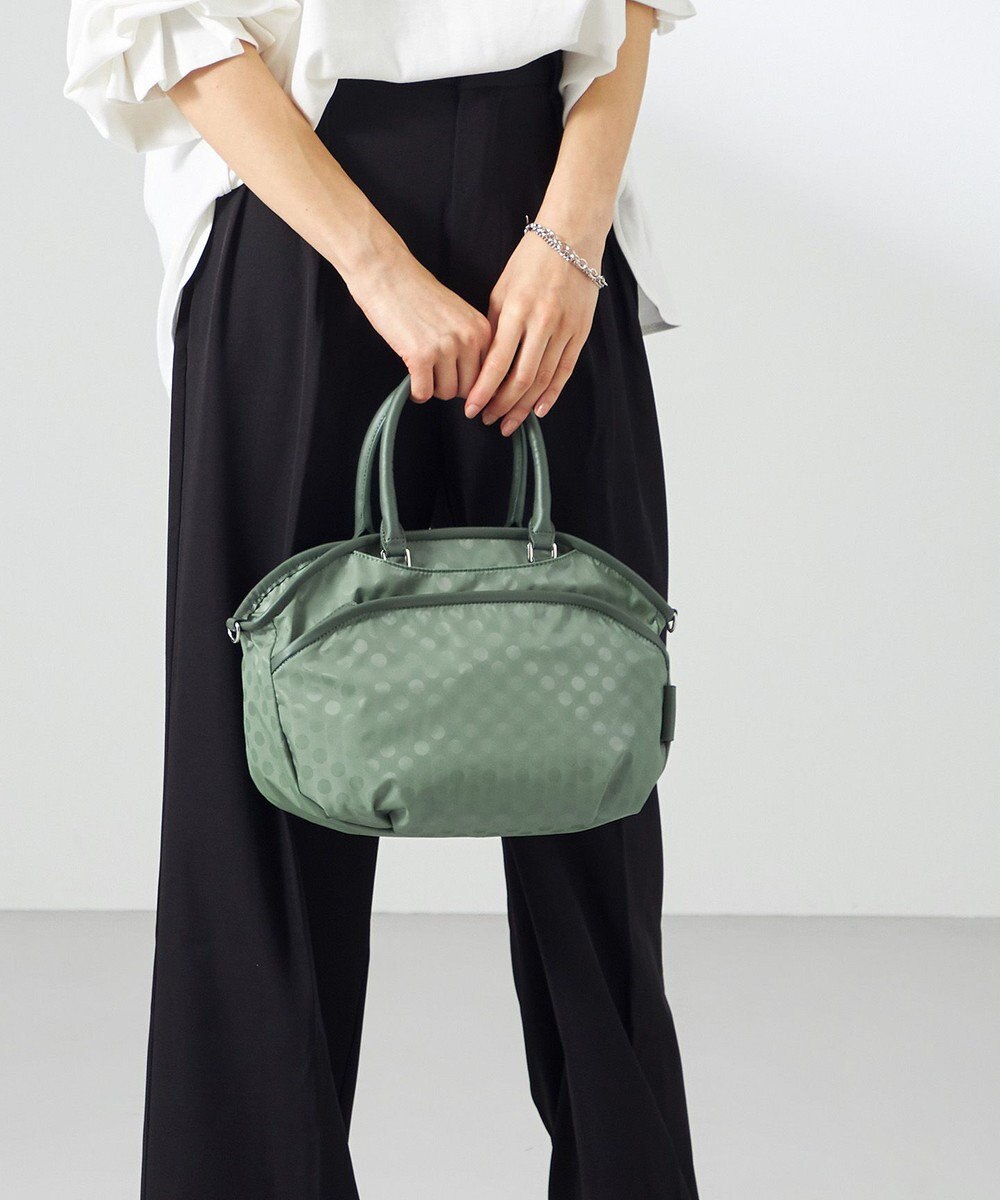 Y'SACCS Polka Dots　パイピングポケット2WAYミニトート 