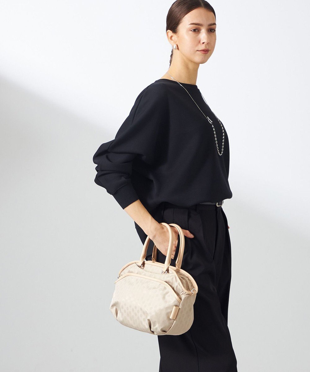 Y'SACCS Polka Dots　パイピングポケット2WAYミニトート 