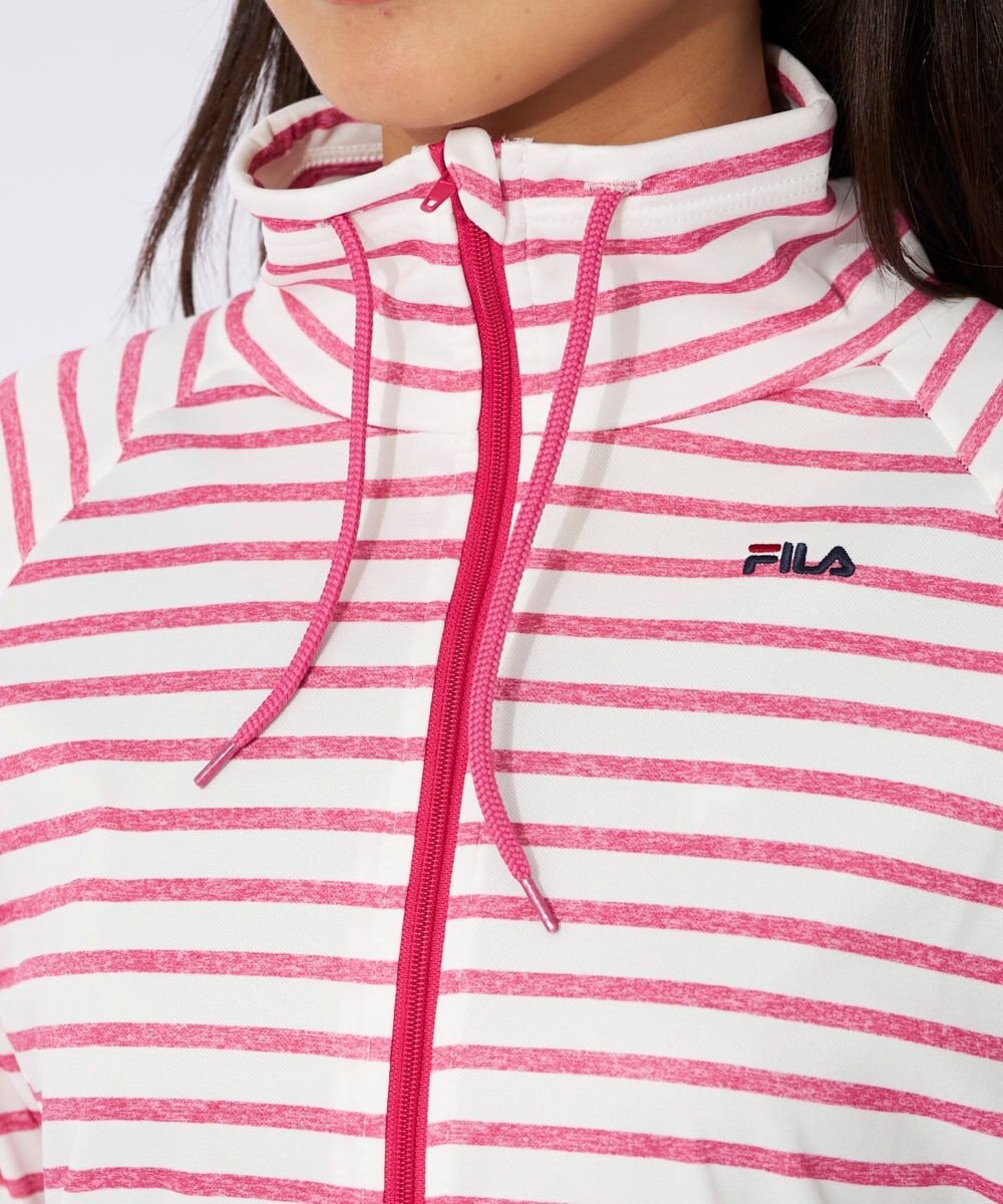 OP／FILA 【FILA】ボーダーUVウェア付水着４点 