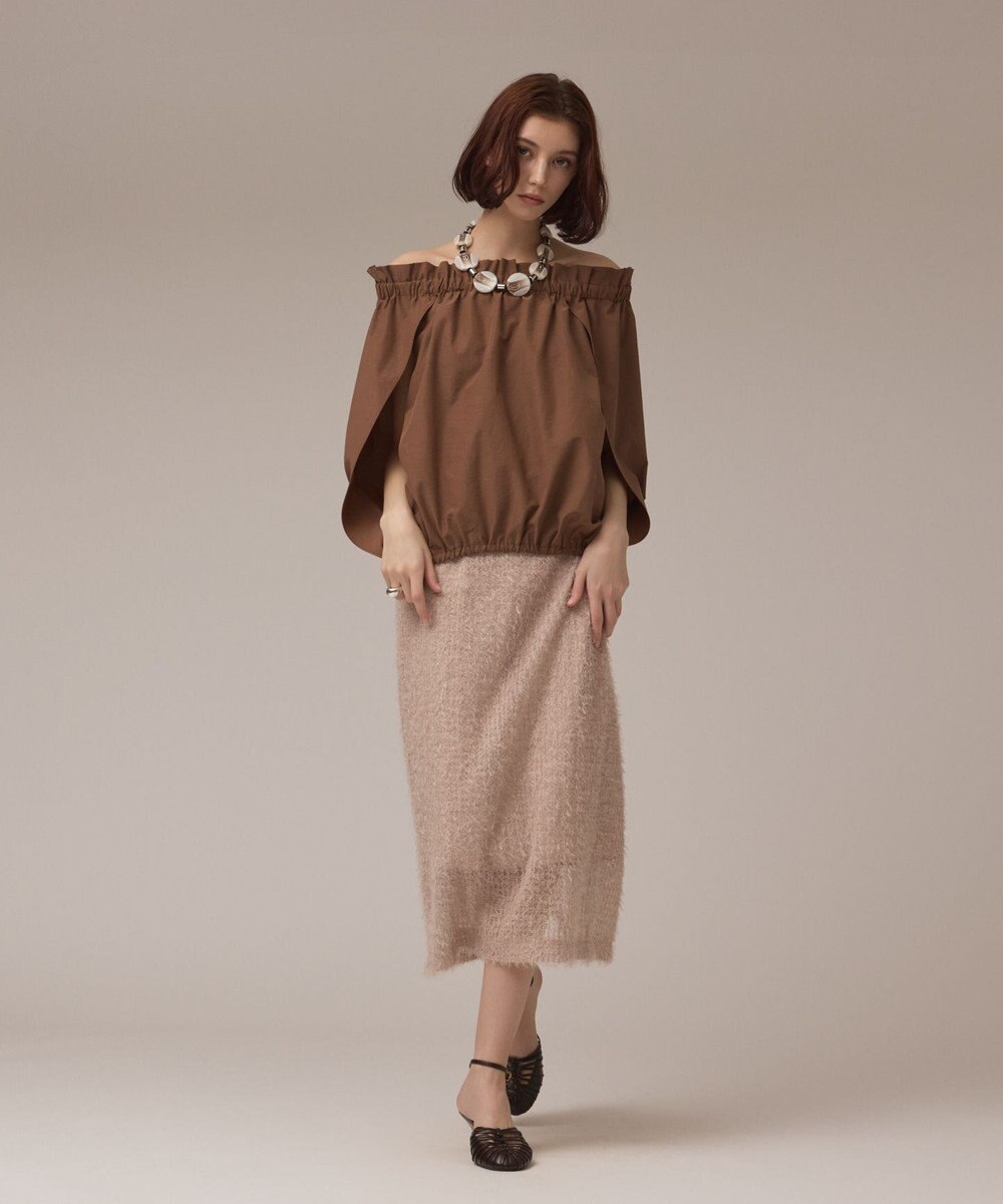 GRACE CONTINENTAL ケープ風2WAYトップ 