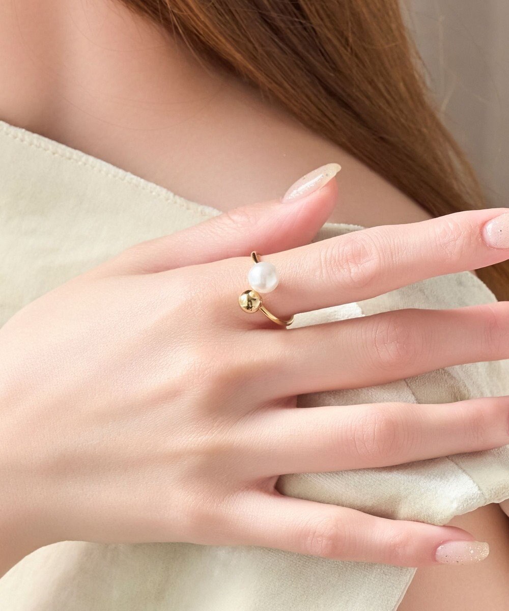 Phoebe 〈シリーズ累計販売10000点突破！〉メタル×パールフォークリング 