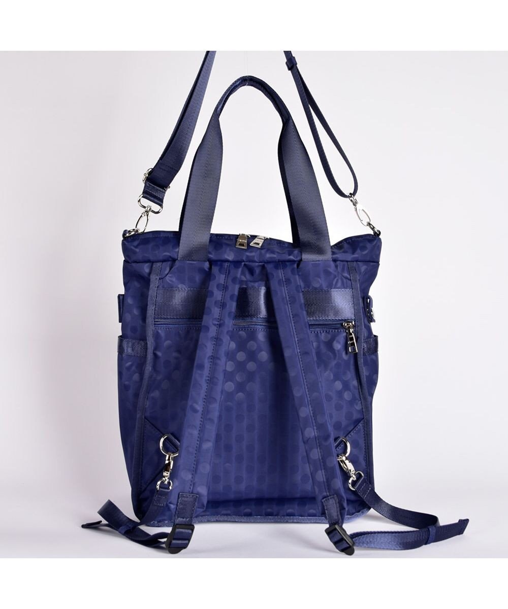 Y'SACCS 【PEANUTSコラボ】SNOOPY（スヌーピー） Polka Dots 3WAYリュック 