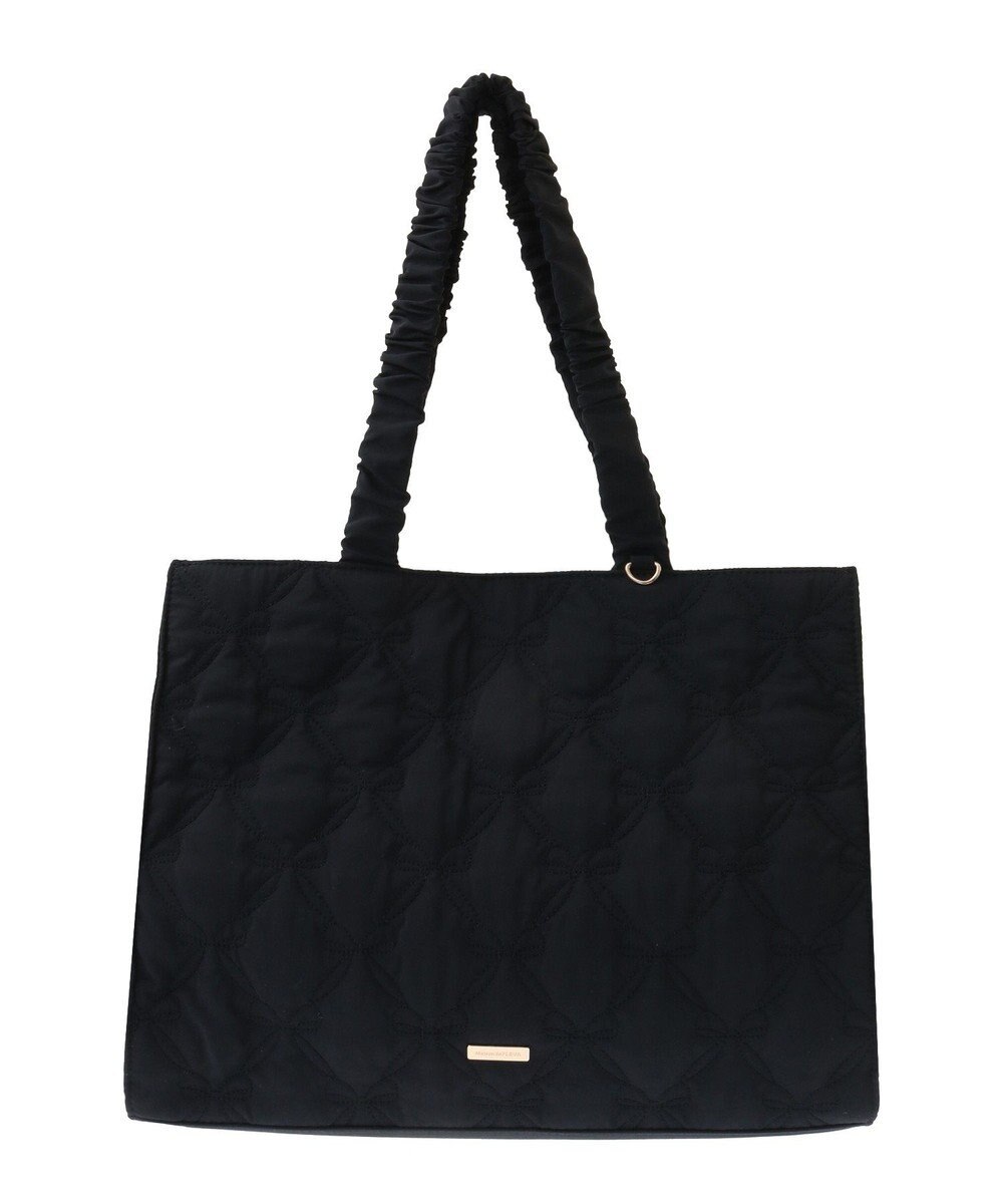 Maison de FLEUR リボンキルティングトートバッグ 