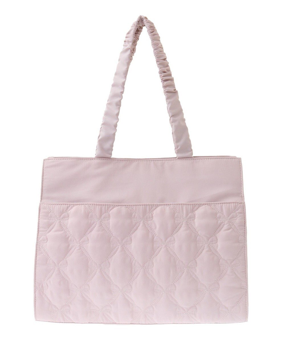 Maison de FLEUR リボンキルティングトートバッグ 