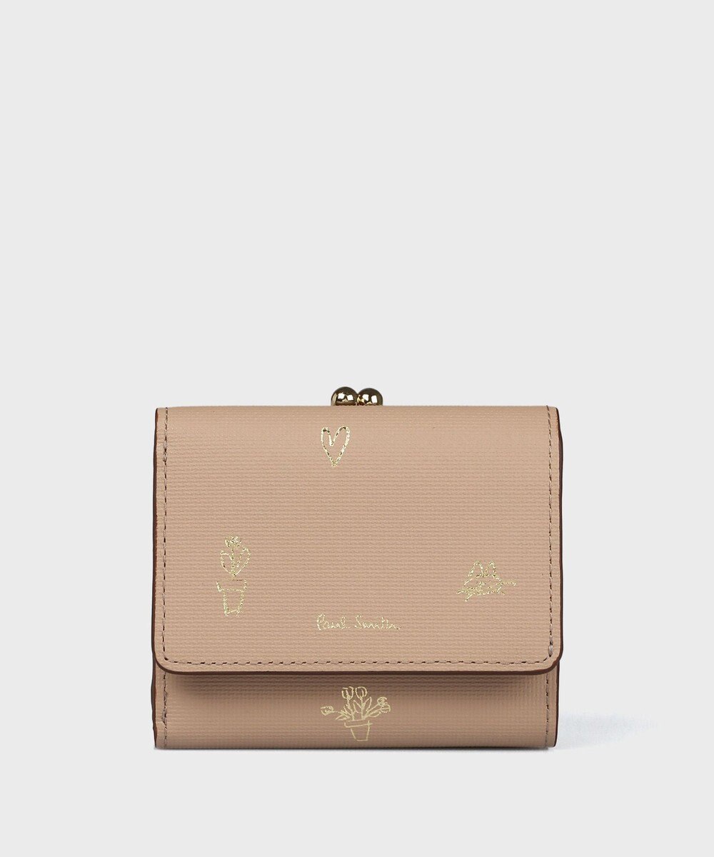 Paul Smith ミックスドゥードゥル ３つ折りがま口財布 