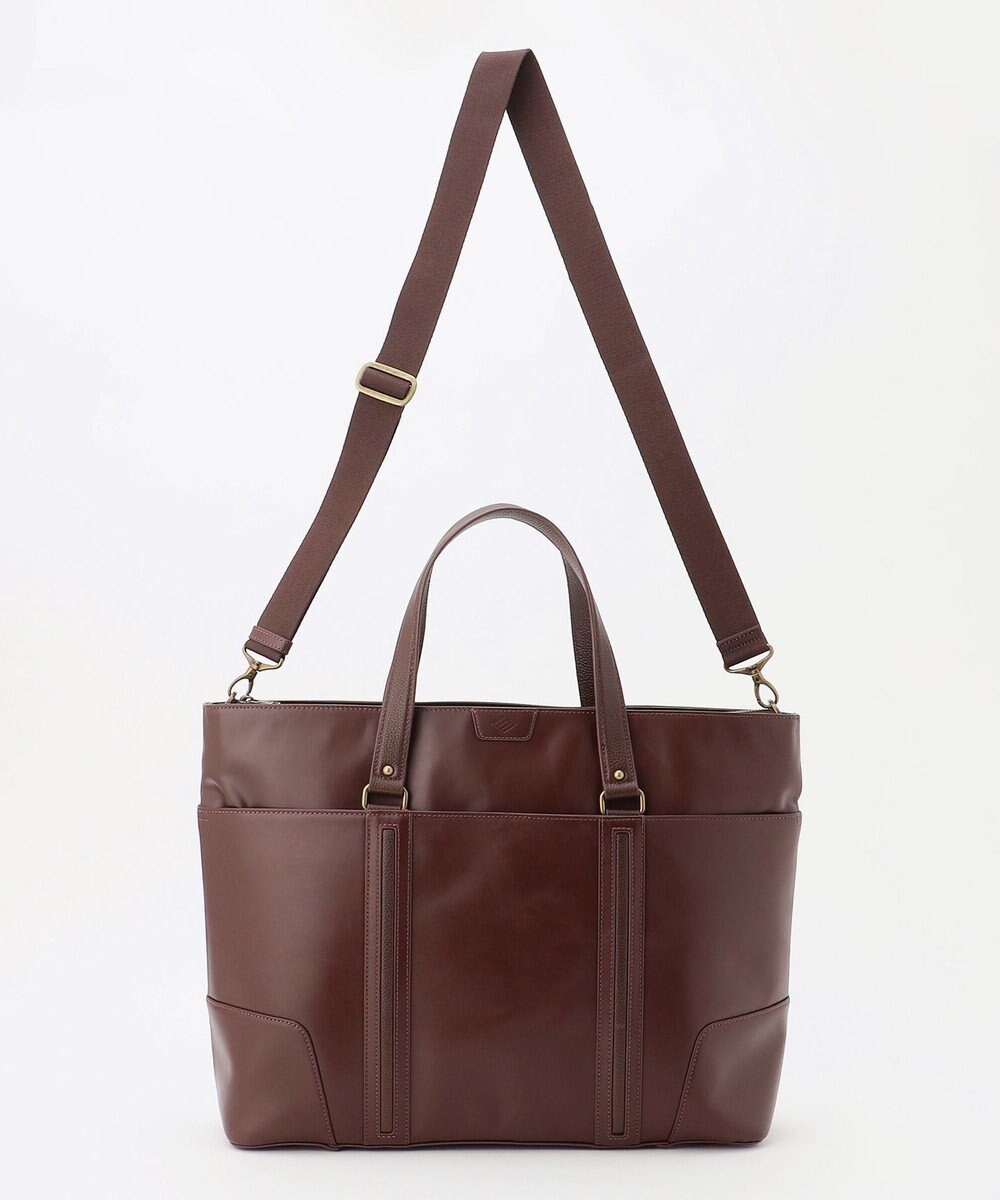 JOSEPH ABBOUD 【JOSEPH ABBOUD 日本上陸30周年・牛革/軽量】オイルドレザートートバッグ 