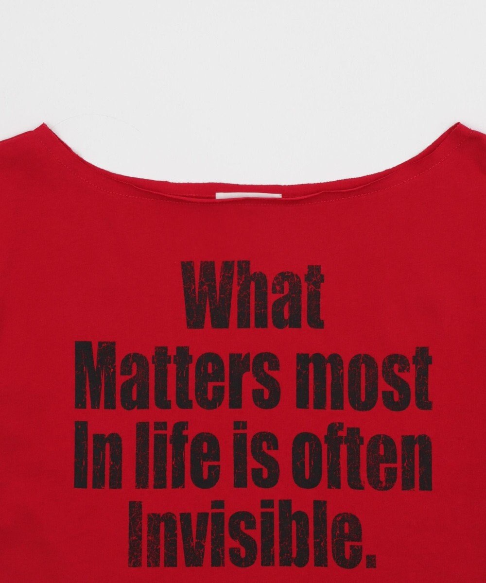 WEGO グラフィックオフショルショートT 