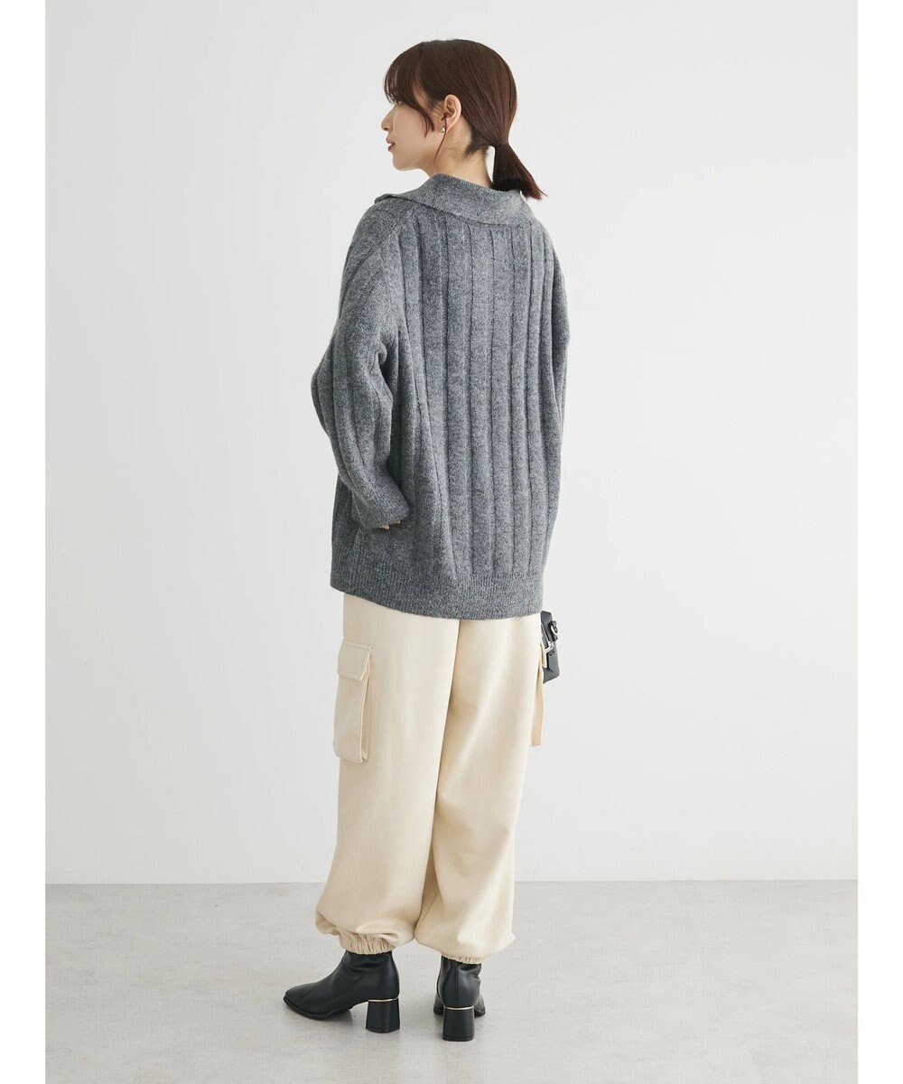 Green Parks ・Ｐｅｔｉｔ　Ｆｌｅｕｒ　ハーフＺＩＰニット 