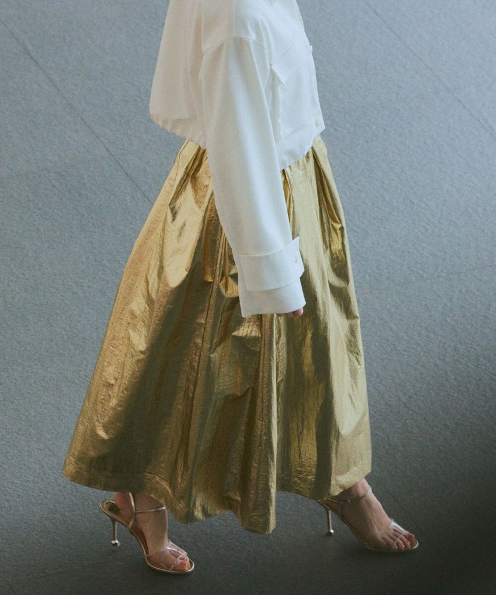 NAVE 【Nave】ホイルプリント スカート 