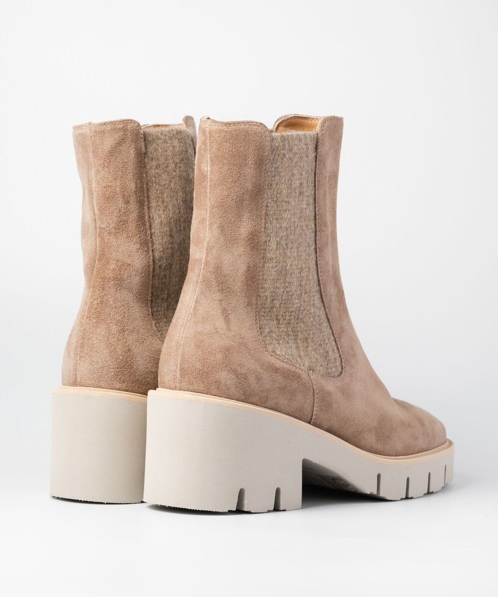 BONTRE 【LucaGrossi/ルカグロッシ】厚底サイドゴアヒールブーツ 