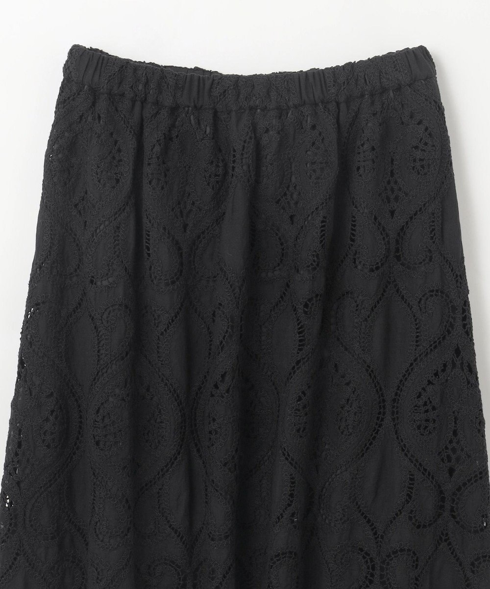GRACE CONTINENTAL エンブロイダリーロングスカート 