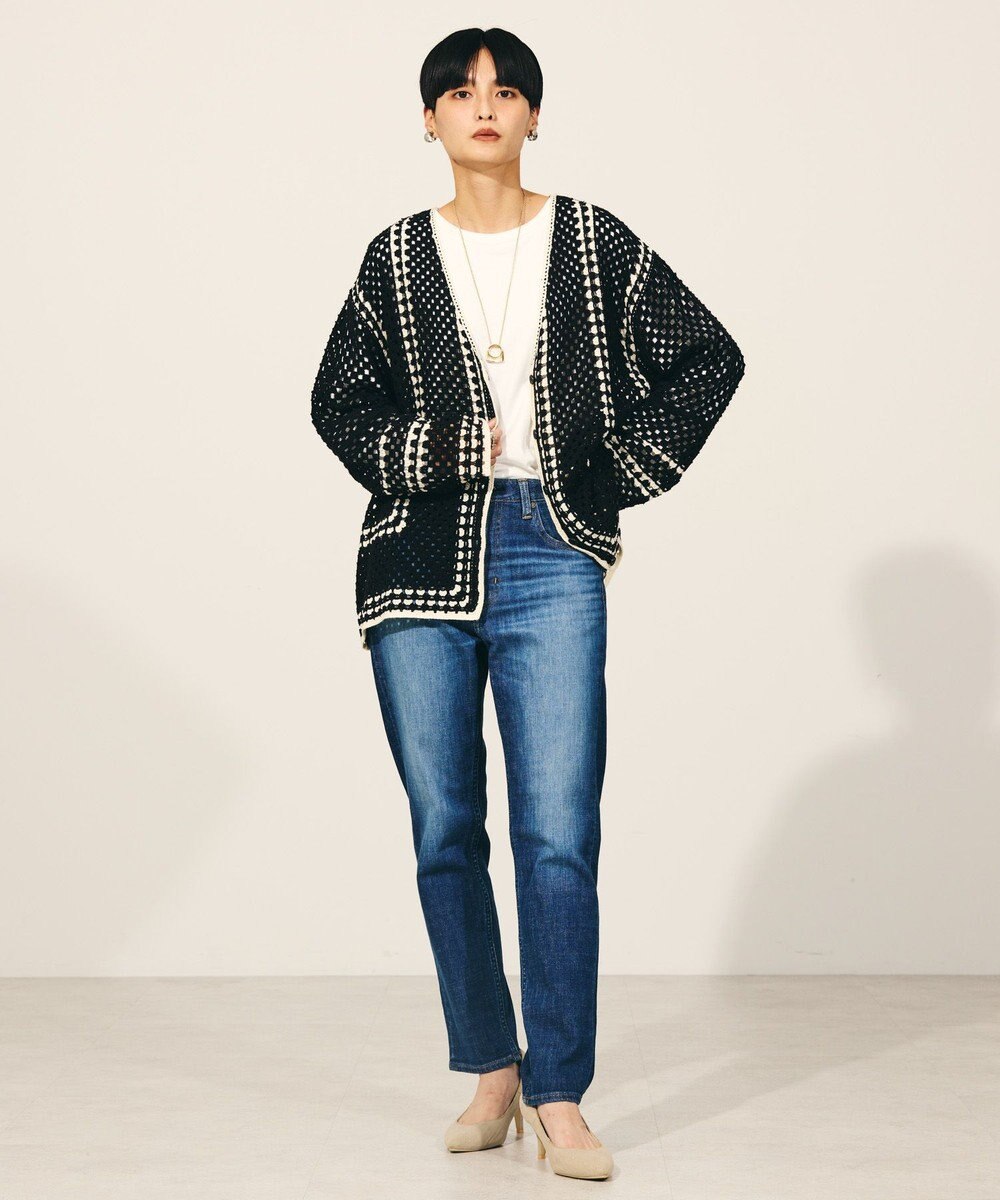 AMERICAN HOLIC テーパードデニムパンツ 