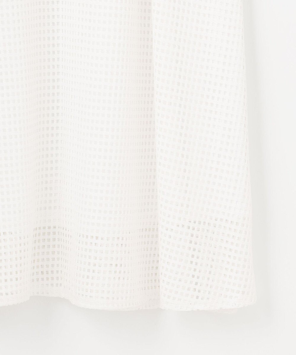 Feroux 【洗える】シアーチェックラッセル ワンピース 