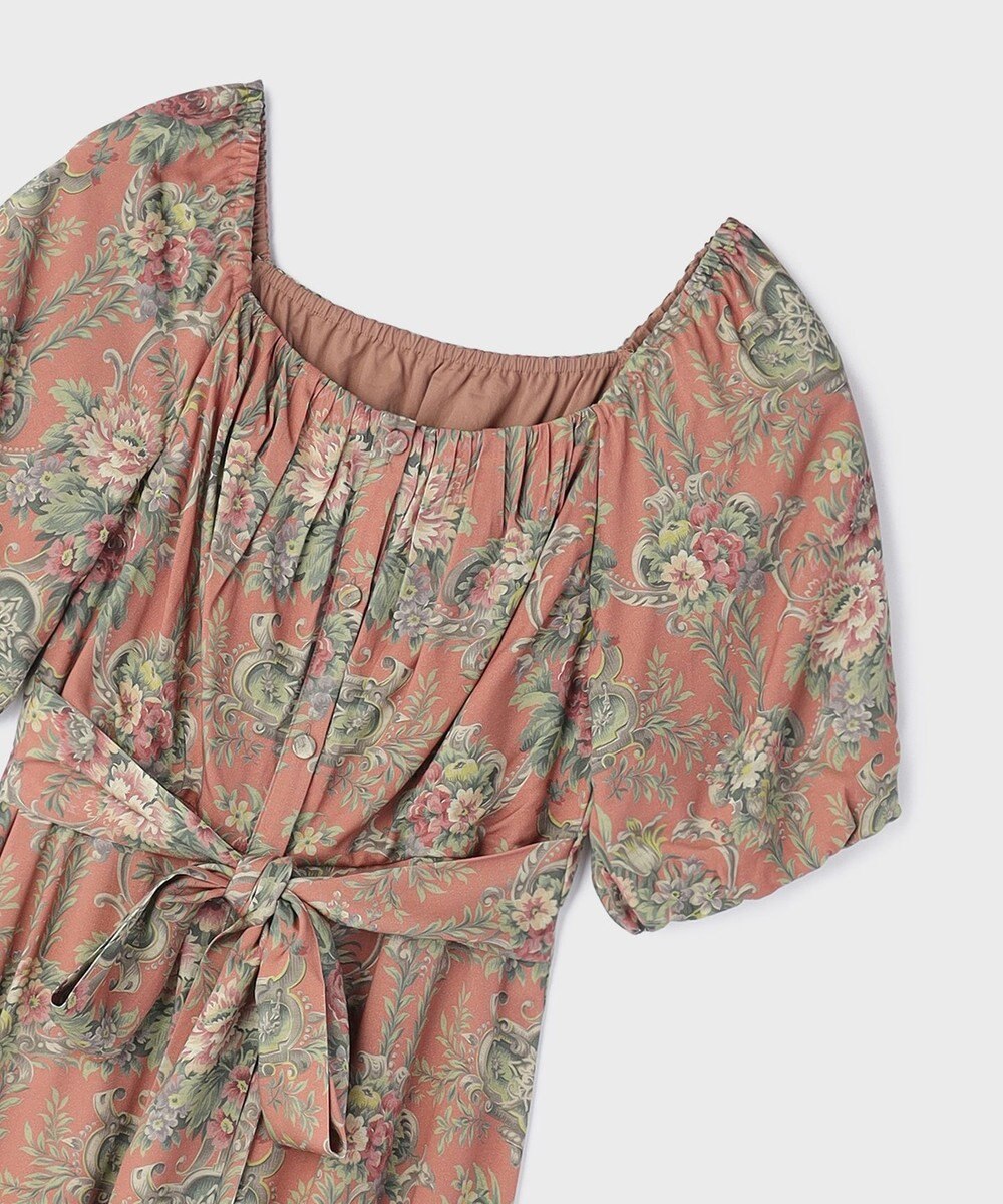 GRACE CONTINENTAL ヴィンテージフラワープリントワンピース 