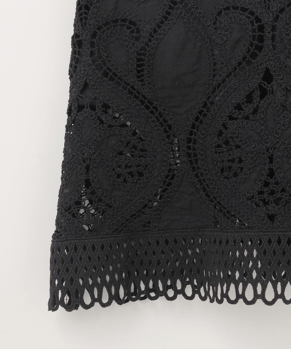 GRACE CONTINENTAL エンブロイダリーロングスカート 