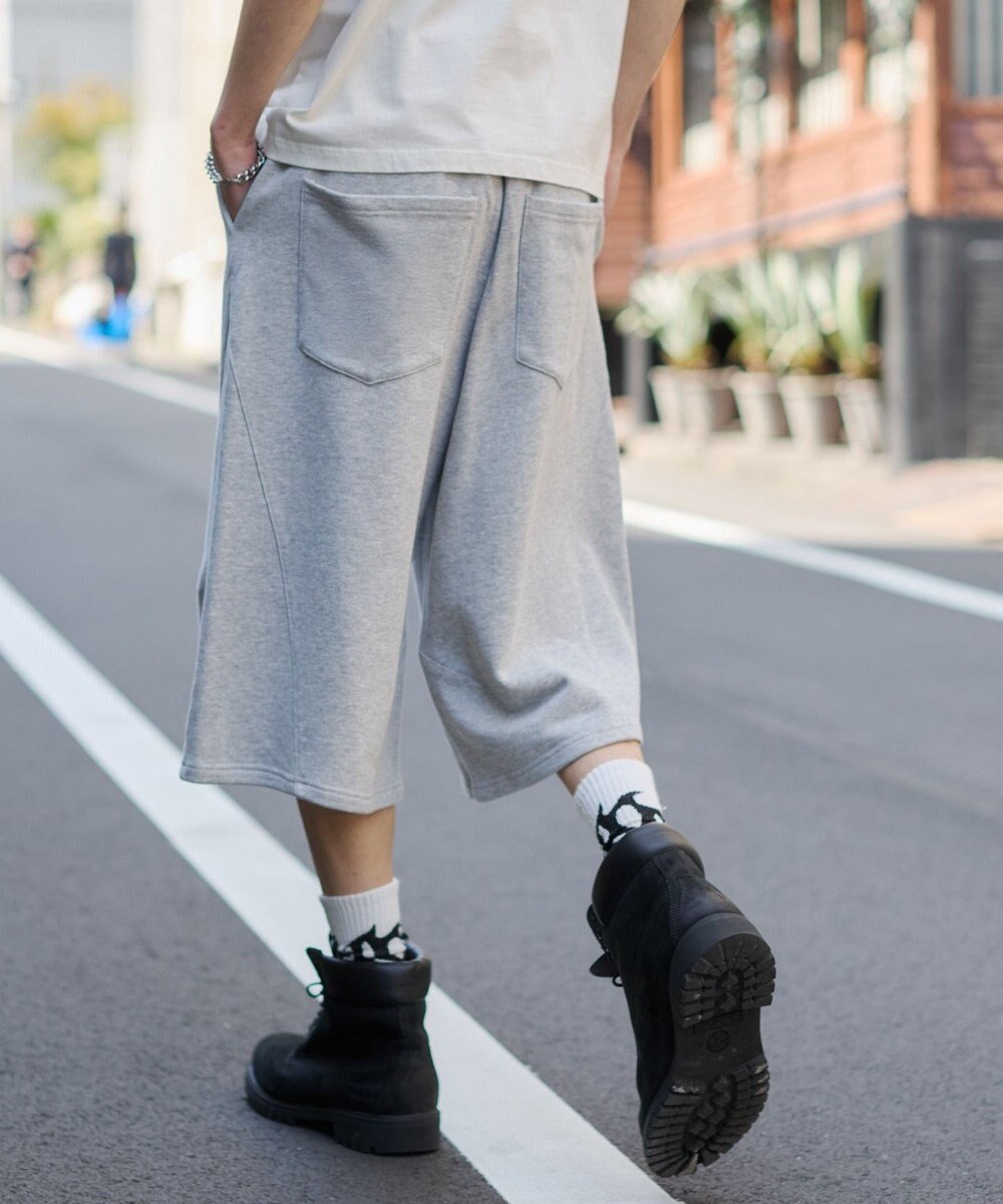 WEGO 【ウエストゴム】バルーンスウェットショーツ 