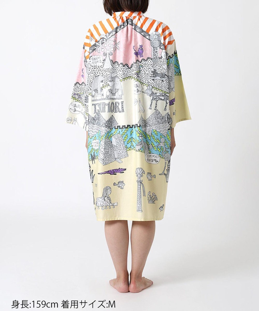 tsumori chisato SLEEP ツモリチサト ワンピース 8分袖 ルームウェア レディース UNX574 /ワコール 