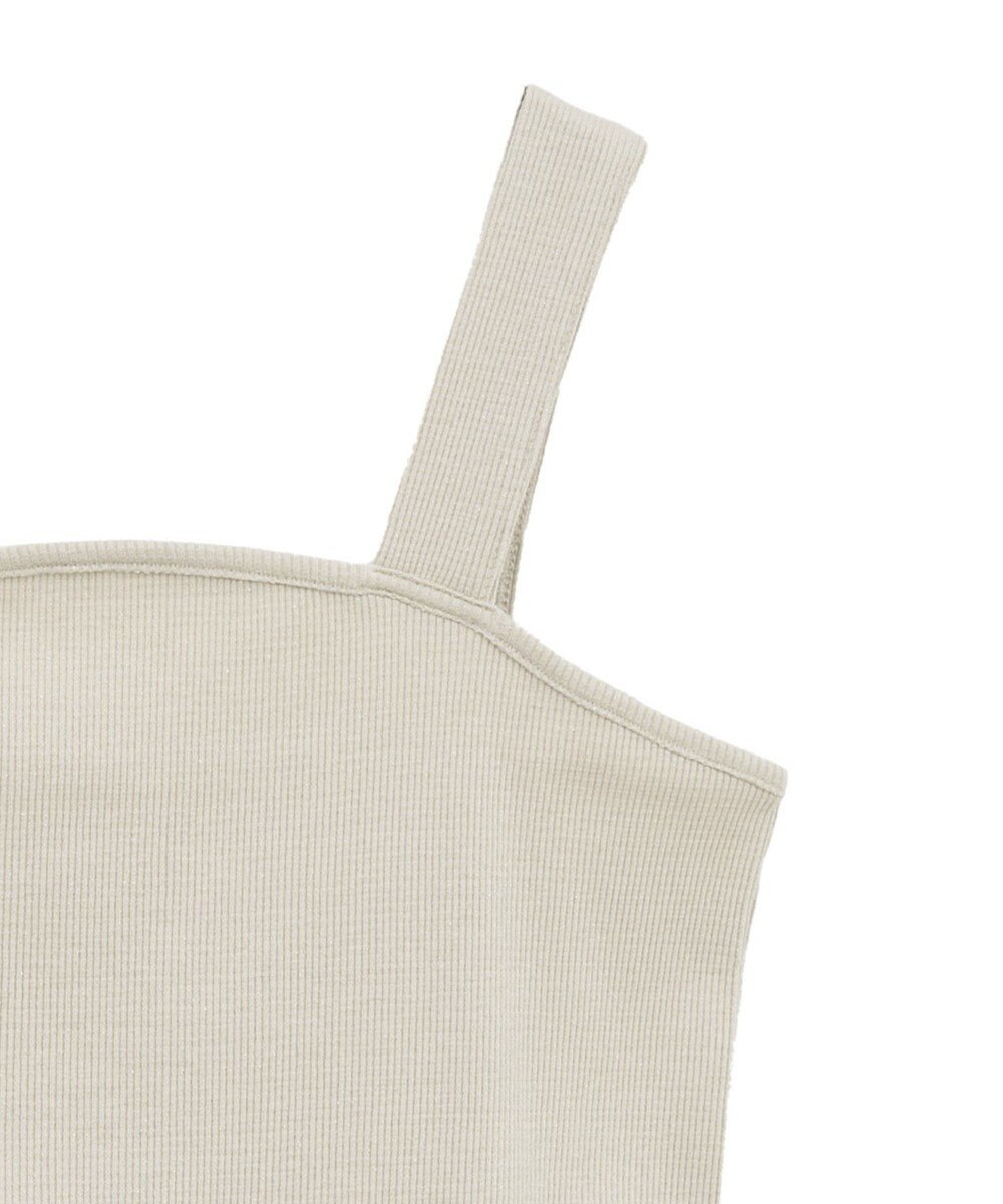 Green Parks スクエアラメタンクトップ 