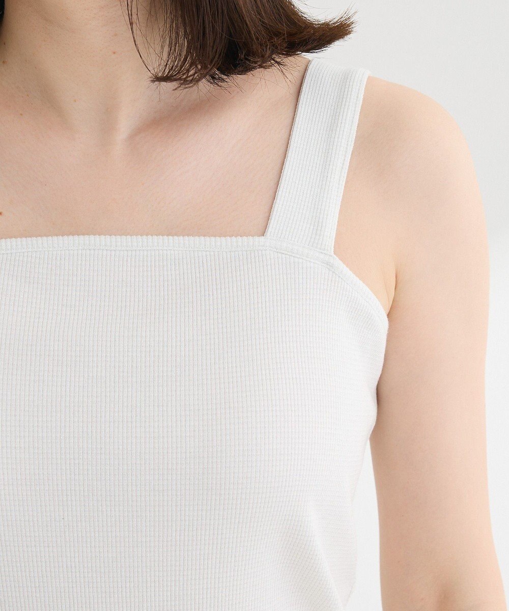 Green Parks スクエアラメタンクトップ 