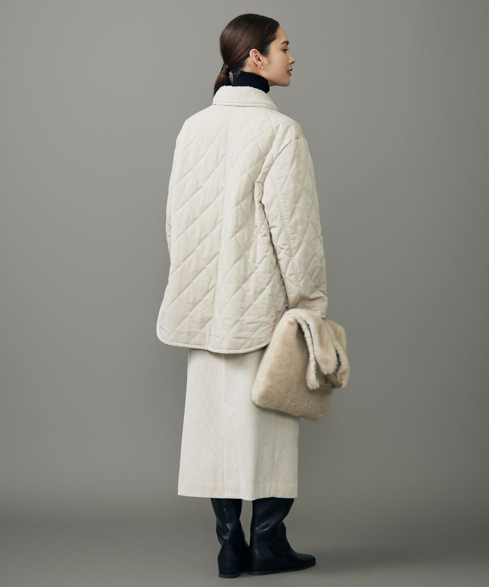 自由区 S キルト アウター 