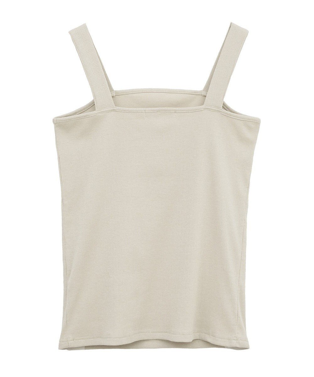 Green Parks スクエアラメタンクトップ 