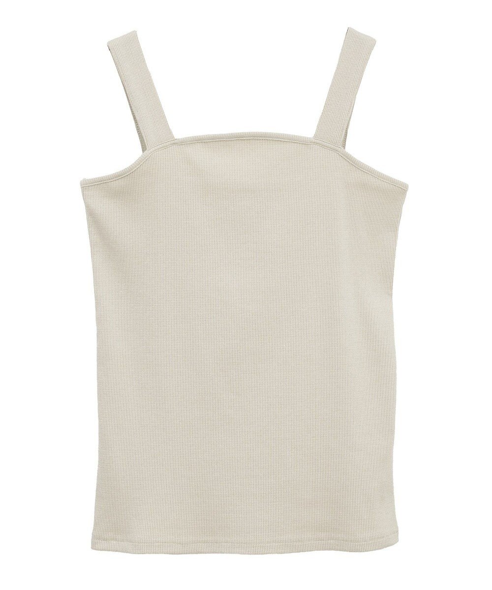 Green Parks スクエアラメタンクトップ 