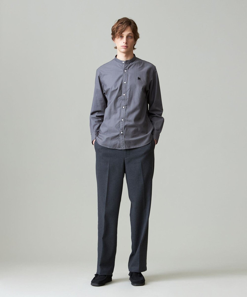 J.PRESS MEN 【KING SIZE】【大人気バックブル】バンドカラー オックスフォードガーメントダイシャツ 