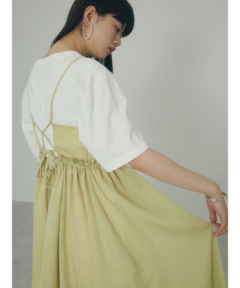 Green Parks ａ．バックオープンキャミワンピース 