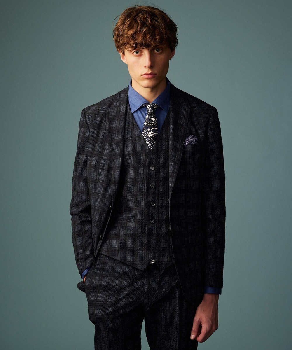 JOSEPH ABBOUD 【ストレッチで快適な着心地・イージーケア】ジャージー シャツ 