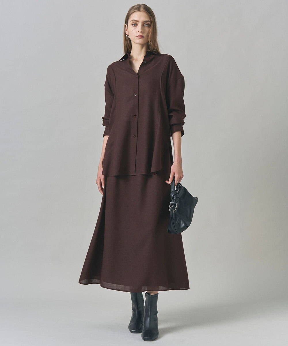 ICB L 【洗える】 シアービエラ デザインシャツ 