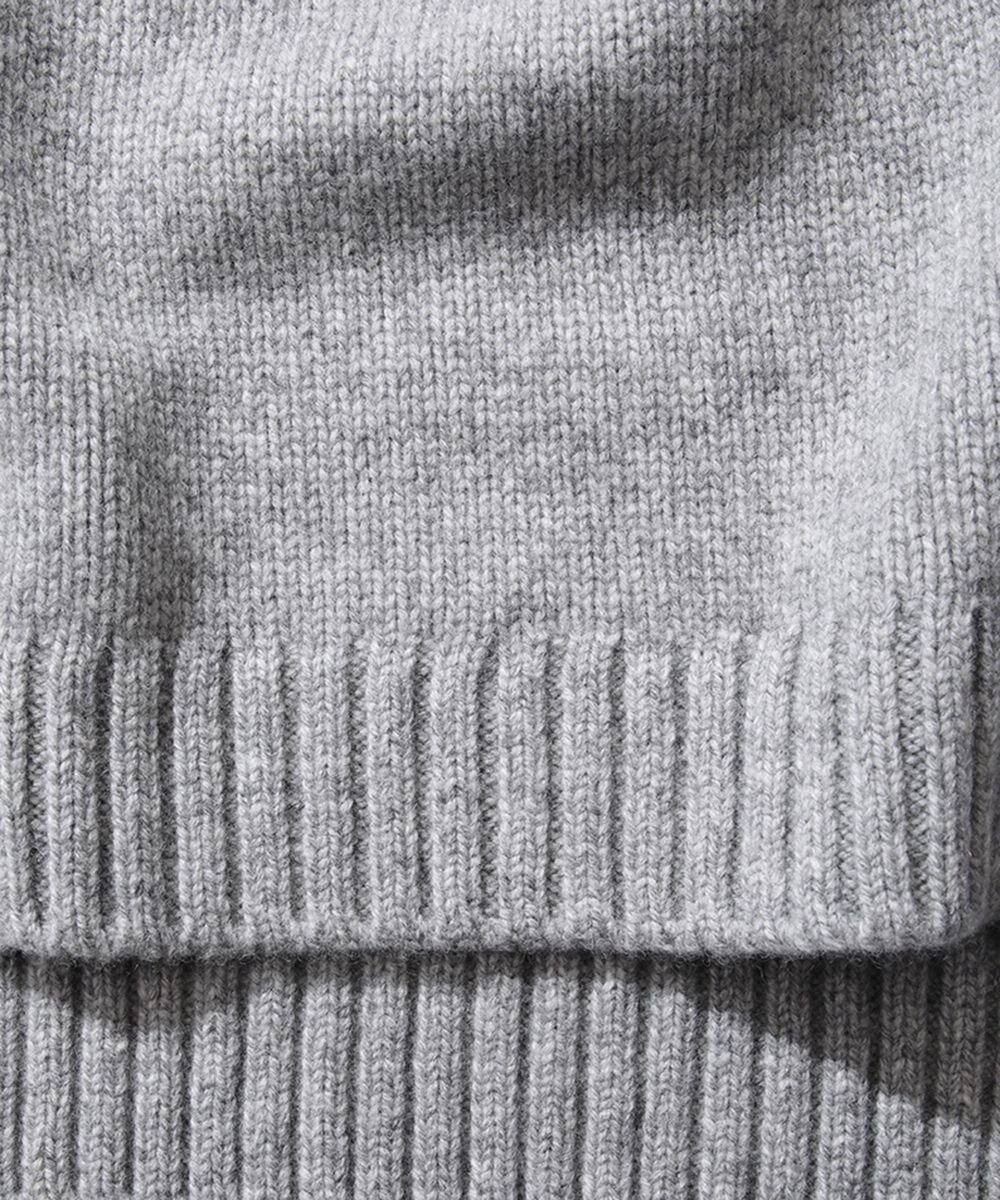 ATON COOMA LAMBS WOOL | ショートクルーネックプルオーバー 