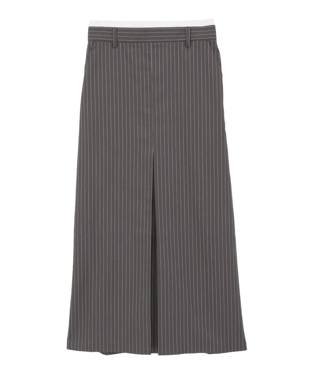 Green Parks ウエストレイヤーボックスプリーツスカート 