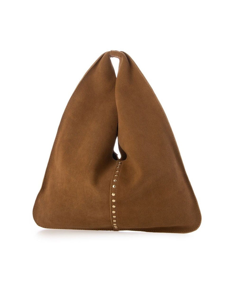 UNBILLION カシュカシュ cachecache / スエードスタッズミニホーボーバッグ 