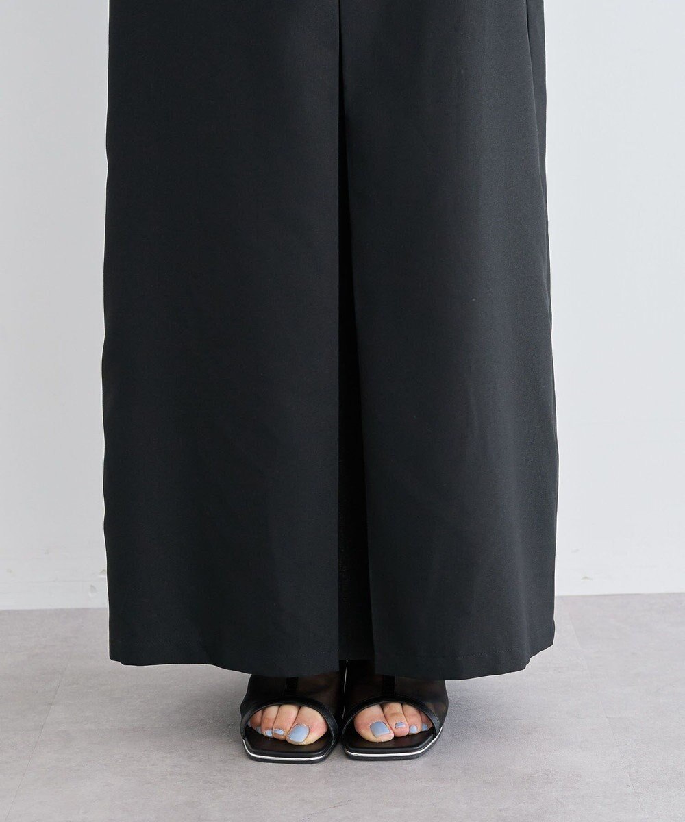 Green Parks ウエストレイヤーボックスプリーツスカート 