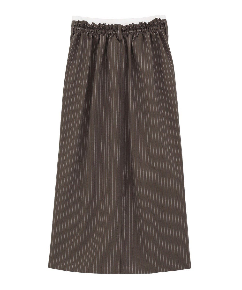 Green Parks ウエストレイヤーボックスプリーツスカート 