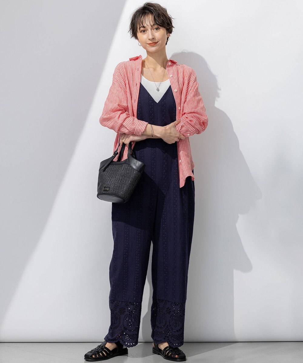 23区 S オーガニック リブ タンクトップ 