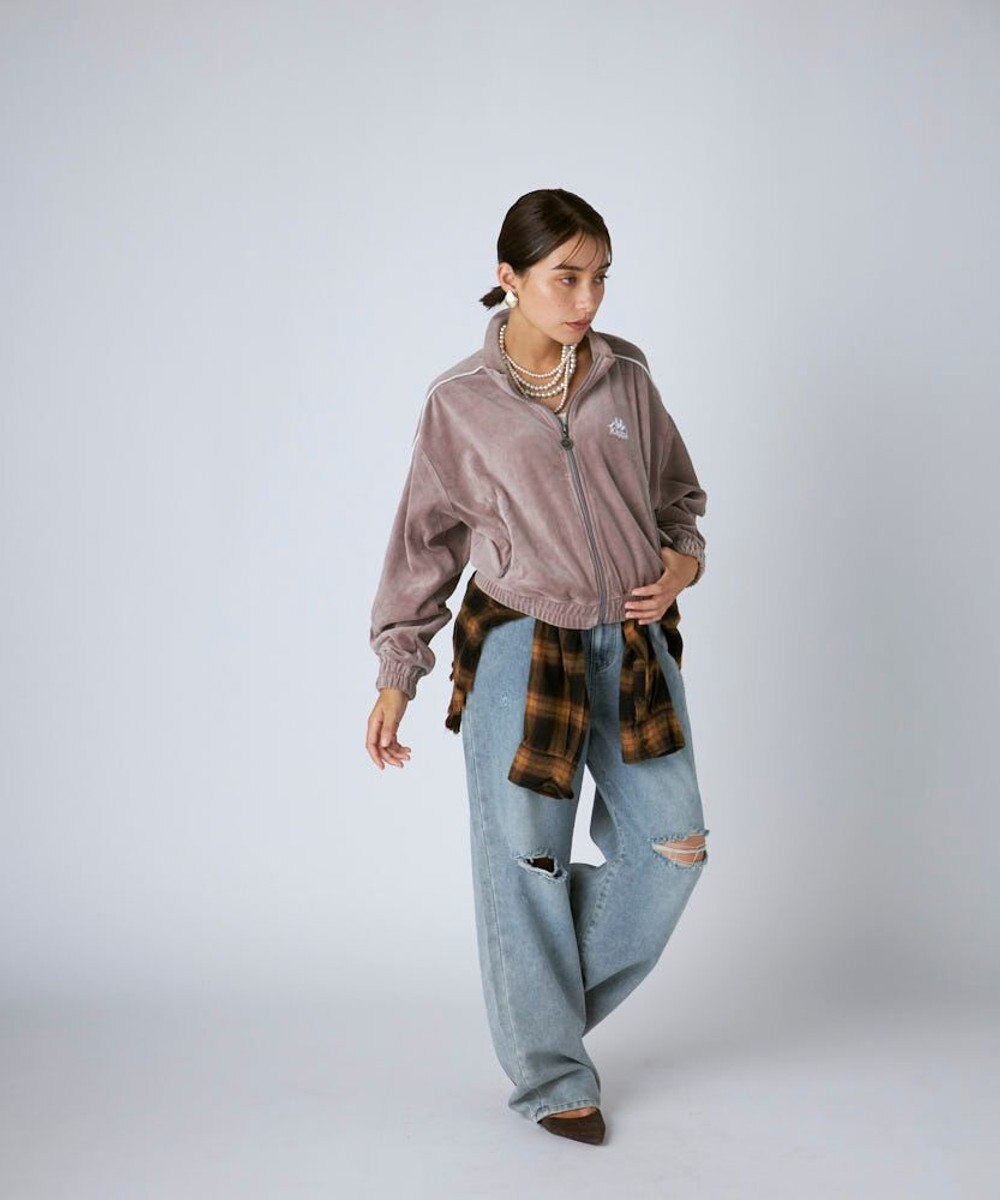 OP／FILA 【Kappa】ベロアトラックジャケット 