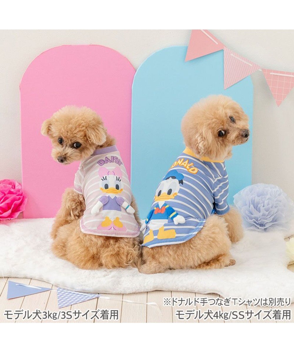 PET PARADISE ディズニー デイジーダック 手つなぎＴシャツ 接触冷感 中型犬 大型犬 